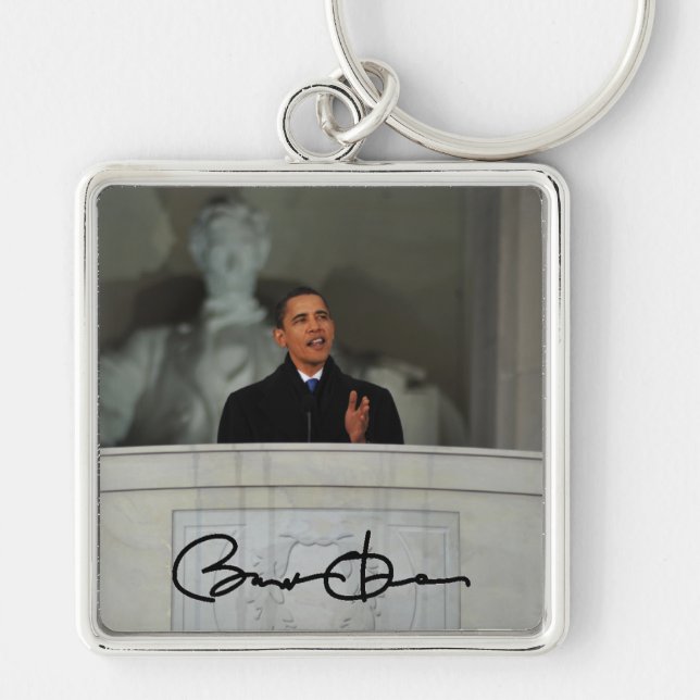Präsident Barack Obama Schlüsselanhänger (Vorne)