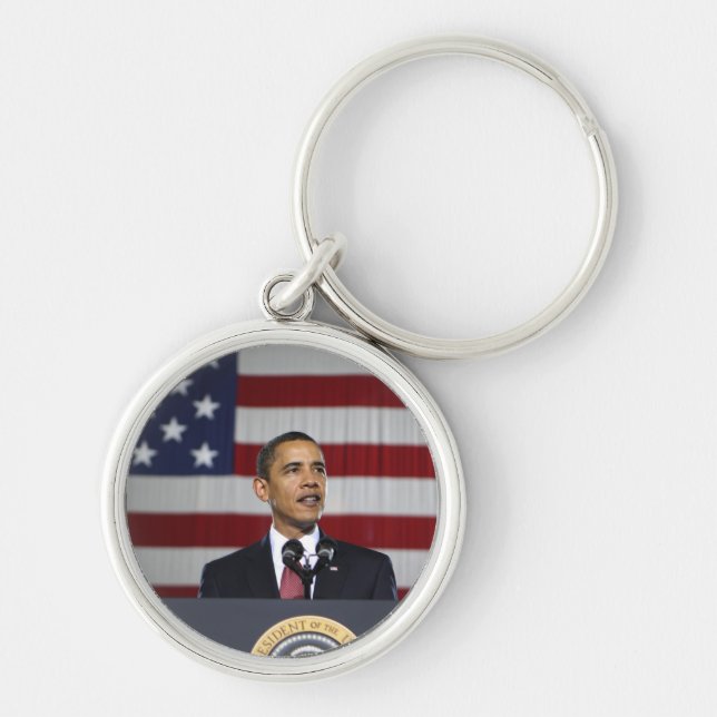 Präsident Barack Obama Schlüsselanhänger (Vorne)