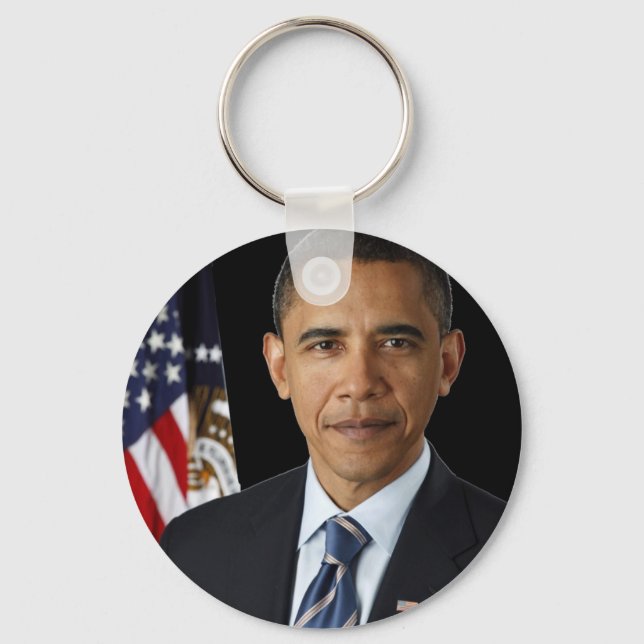 Präsident Barack Obama Schlüsselanhänger (Vorderseite)