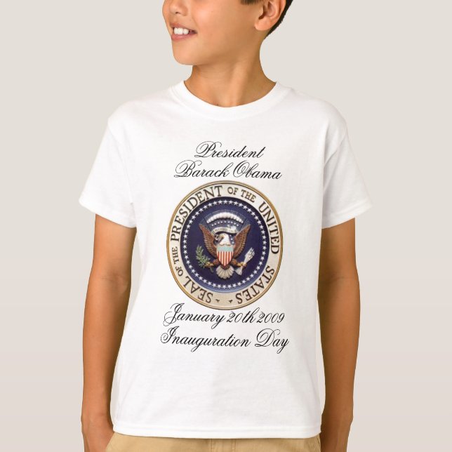 Präsident Barack Obama T-Shirt (Vorderseite)