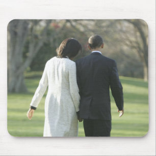 Präsident Barack Obama und First Lady Michelle Mousepad