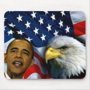 Präsident Barack Obama, Visionen & Träume_ Mousepad
