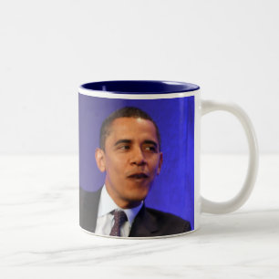 Präsident Barack Obama Zweifarbige Tasse