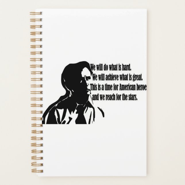 Präsident Bartlet von West Wing Planer (Vorderseite)