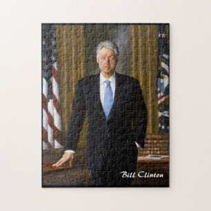 Präsident Bill Clinton Jigsaw Puzzle