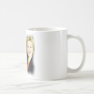 Präsident Bill Clinton und Präsidentin Hillary Cli Kaffeetasse