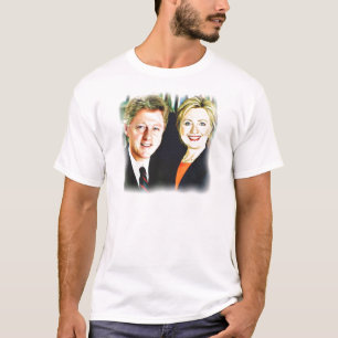 Präsident Bill Clinton und Präsidentin Hillary Cli T-Shirt