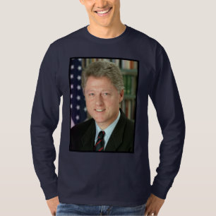 Präsident Bill Clinton Weißes Haus Foto T-Shirt