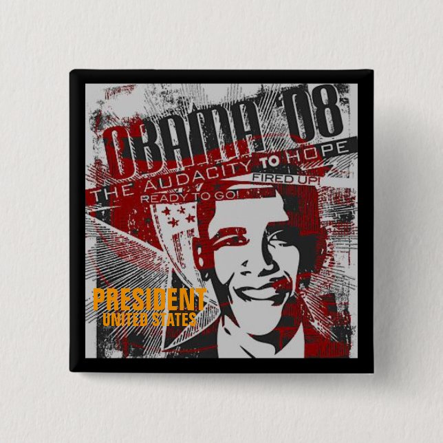 PRÄSIDENT BUTTON (Vorderseite)