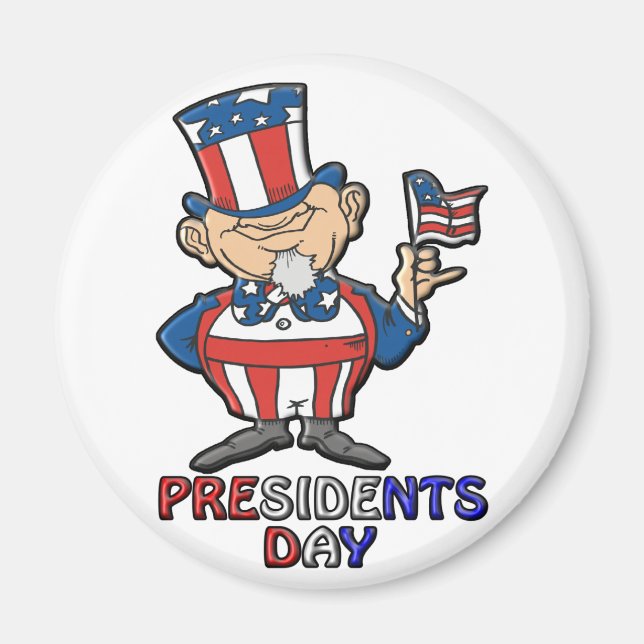Präsident Day Magnet (Vorne)