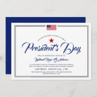 Präsident Day Themed Patriotic Birthday Party