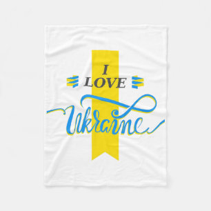 Präsident der Ukraine Wolodymyr Selenskyj Sticker1 Fleecedecke