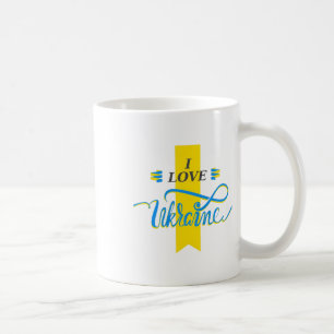 Präsident der Ukraine Wolodymyr Selenskyj Sticker1 Kaffeetasse