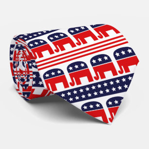 Präsident der Vereinigten Staaten wählt die Repu Krawatte