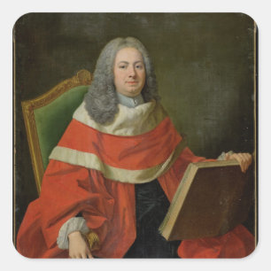 Präsident des Parlaments Quadratischer Aufkleber