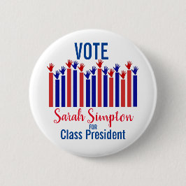 Präsident des Studentenrats Button