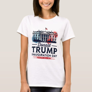 Präsident des Weißen Hauses Donald Trump Einweihun T-Shirt