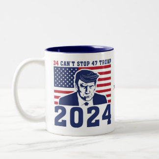 Präsident Donal Trump Mugshot Coffee Cup Zweifarbige Tasse