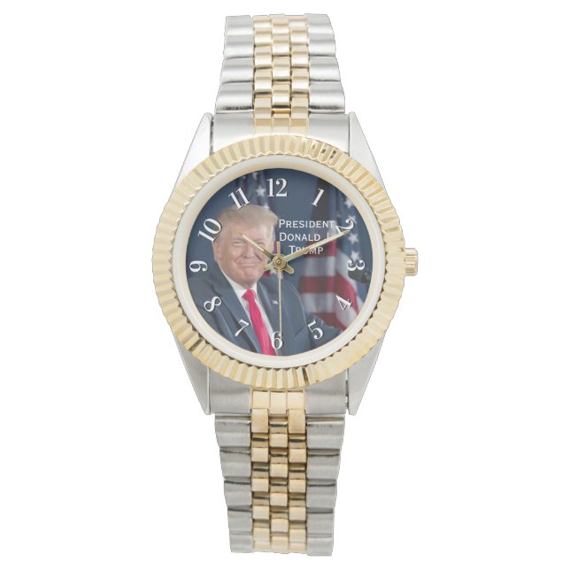 Präsident Donald J. Trump 2020 45. Präsident Armbanduhr (Vorderseite)
