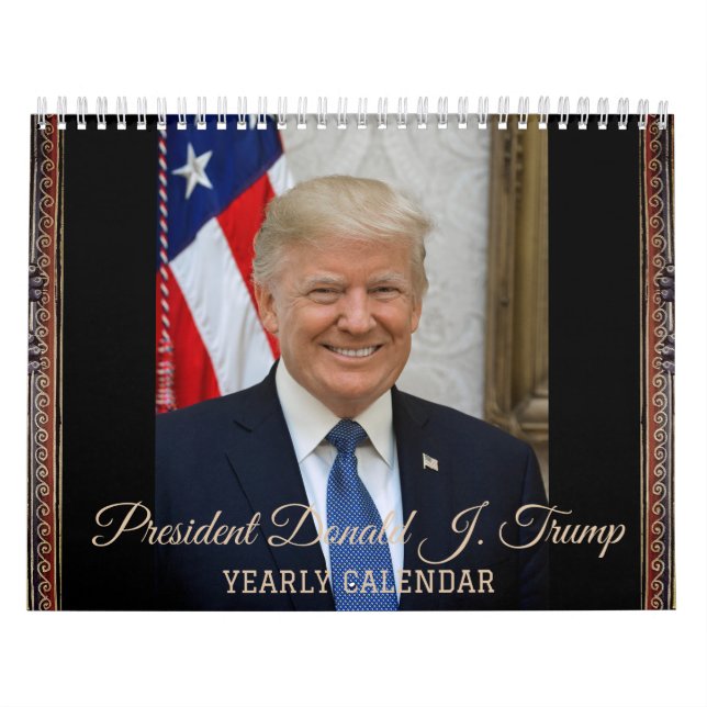 Präsident Donald J. Trump 2025 Kalender (Titelbild)