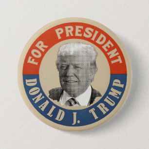 Präsident Donald-J. Trump For Button