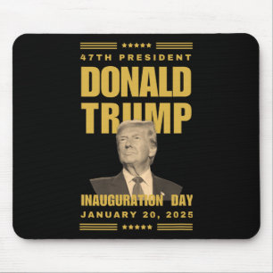 Präsident Donald J. Trump Tag der Amtseinführung 2 Mousepad