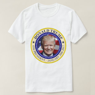 Präsident Donald- Trump45. der Vereinigten Staaten T-Shirt