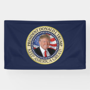 Präsident Donald Trump 2020 Behalte Amerika groß Banner