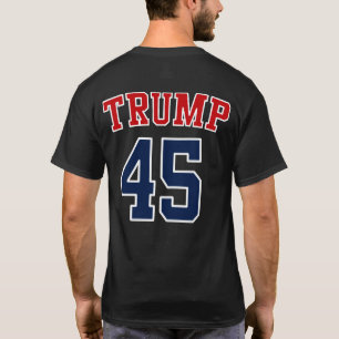 Präsident Donald Trump 45 - GOP Elefant Haar T-Shirt