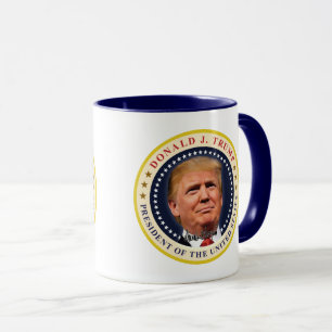 Präsident Donald Trump Amtseinführungs-Tag Souveni Tasse
