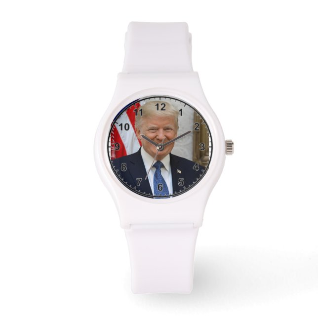 Präsident Donald Trump Armbanduhr (Vorderseite)