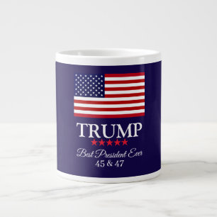 PRÄSIDENT DONALD TRUMP BESTER PRÄSIDENT ALLE ZEIT Jumbo-Tasse
