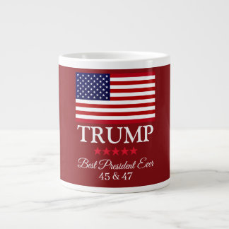 PRÄSIDENT DONALD TRUMP BESTER PRÄSIDENT ALLE ZEIT  Jumbo-Tasse