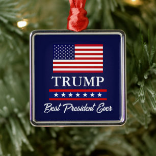 PRÄSIDENT DONALD TRUMP CHRISTMAS ORNAMENT
