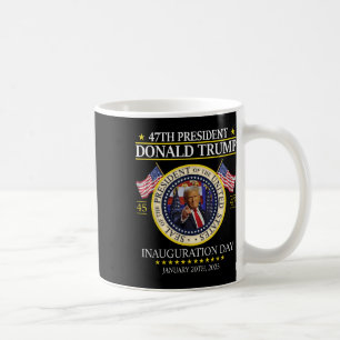 Präsident Donald Trump Einweihung der T-Shirts 202 Kaffeetasse