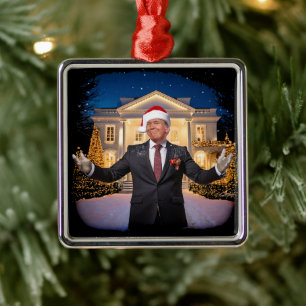 Präsident Donald Trump Einweihung Ornament Aus Metall