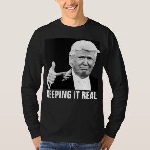PRÄSIDENT DONALD TRUMP, es behaltend wirkliche T T-Shirt