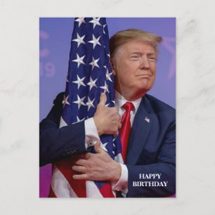 Präsident Donald Trump Fans Postcard Postkarte