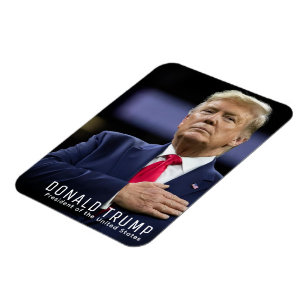 Präsident Donald Trump Flexibles Foto-Magnet Magnet
