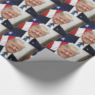 Präsident Donald Trump Geschenkpapier