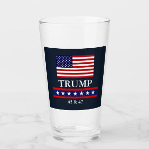 PRÄSIDENT DONALD TRUMP GLASTUMBLER GLAS
