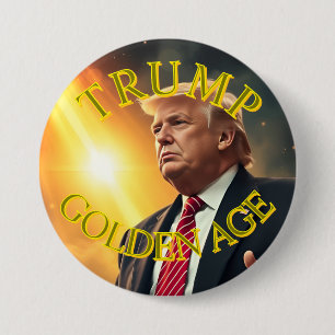 PRÄSIDENT DONALD TRUMP GOLDEN AGE BUTTON