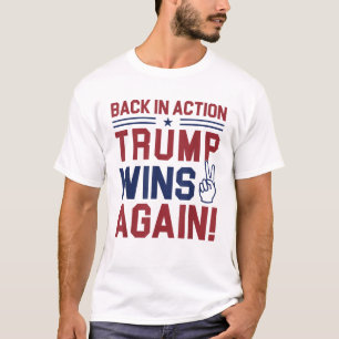 Präsident Donald Trump JD Vance We Won T-Shirt