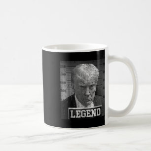 Präsident Donald Trump Mugshot 2024 Nicht schuldig Kaffeetasse