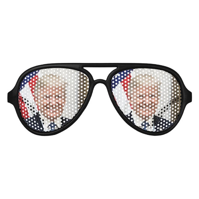 Präsident Donald Trump Partybrille (Vorderseite)