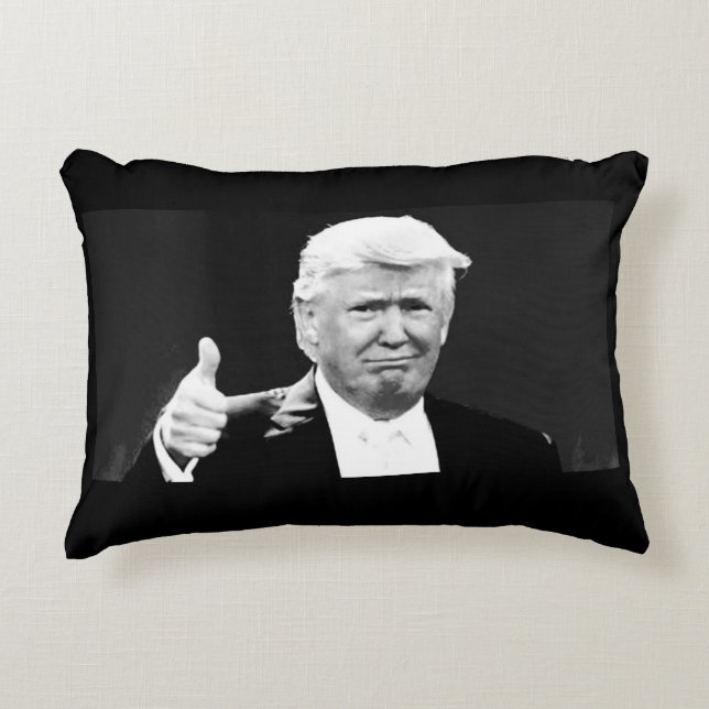 PRÄSIDENT DONALD TRUMP PILLOWS DEKOKISSEN (Vorderseite)
