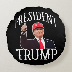 Präsident Donald Trump Red Hat greift oben ab Rundes Kissen