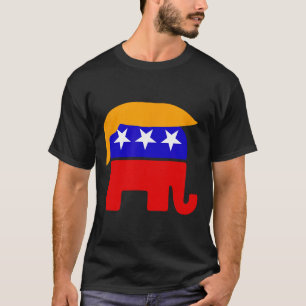 Präsident Donald Trump Republikaner Elephant Hair T-Shirt
