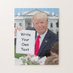 Präsident Donald Trump - Schreiben Sie Ihren eige Puzzle