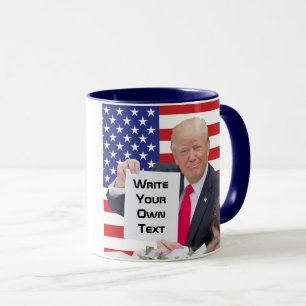 Präsident Donald Trump - schreiben Sie Ihren Tasse